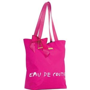 Juicy Couture Bag Eau De Hot Pink Nylon Tote
